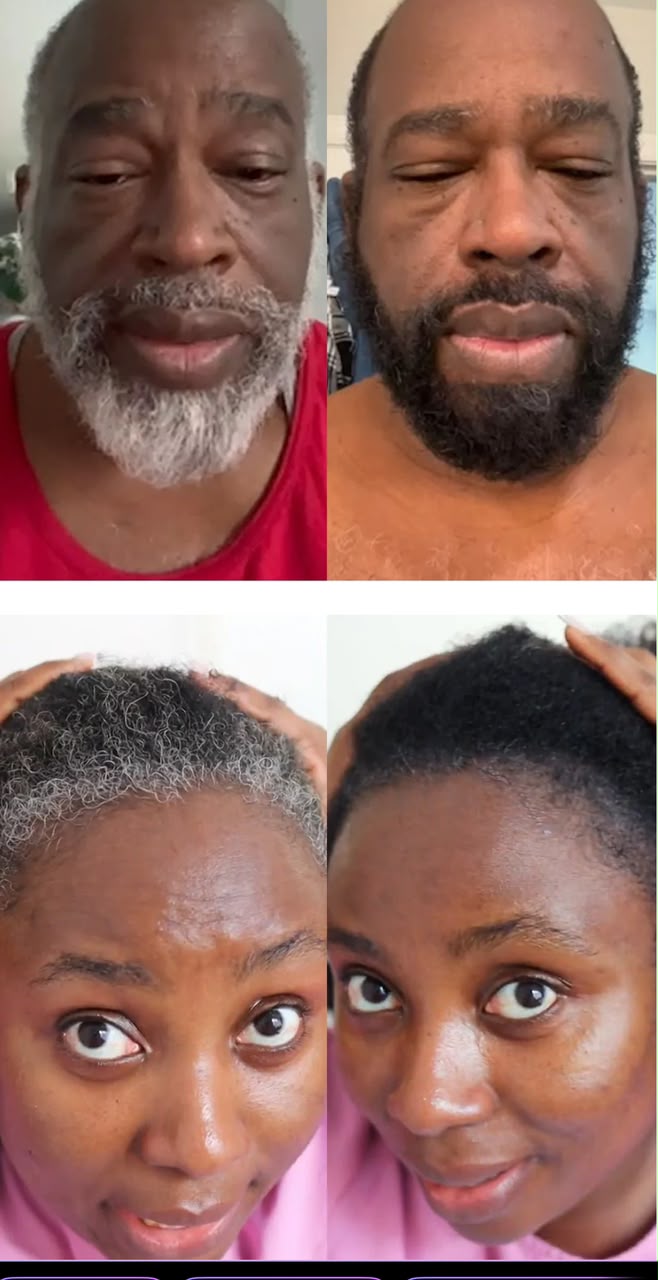 Fenkang Hair Dye Before and After Customer Results